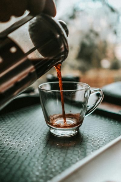 French Press Coffee Grinding